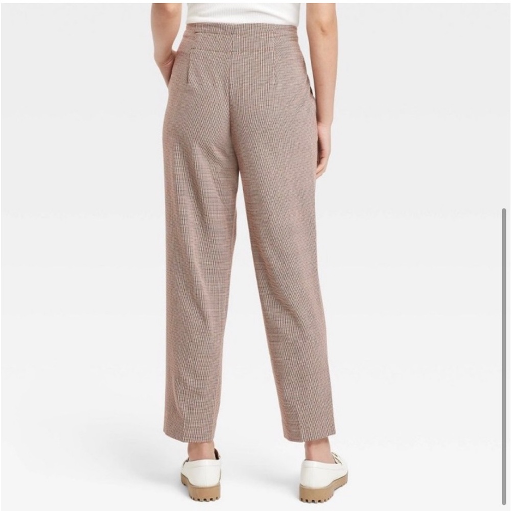 a new day brown lined high rise trousers - Picture 4 of 11